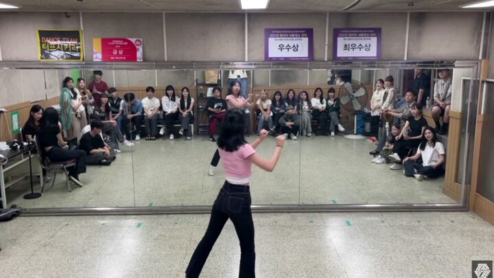 The youth club danced to aespa-"Spicy"