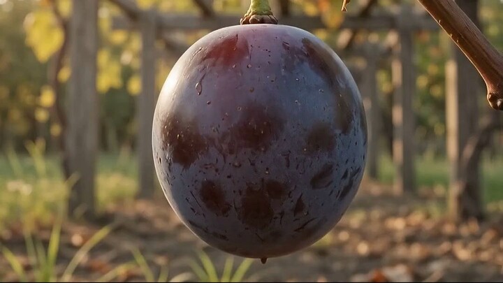 One Year in the Life of a Grape Vine 🍇 | Quiet Garden Stories #shorts  #aivideo  #garden
