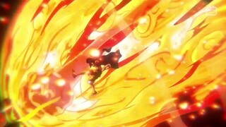 Detik-detik pukulan dari baka senchou "Red Rock"