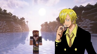 ★ Minecraft ★ Epic Battle One Piece Sanji