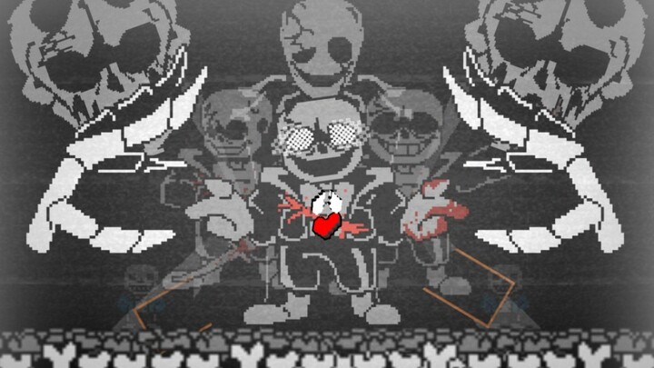 [动画]最高水平？undertale last breath phase 3 玩整版！