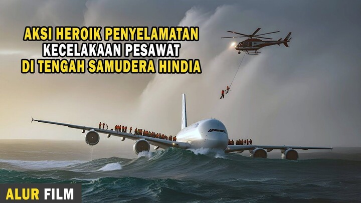 AKSI HEROIK KECELAKAAN PESAWAT DI TENGAH SAMUDERA HINDIA - Alur Cerita Film
