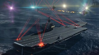 Modern Warships: RF ATARK ULYANOVSK in farming Gold and Dollar gameplay.