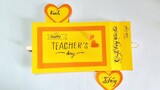 Làm thiệp kéo độc đáo ngày 20/11 | DIY Teacher's Day card