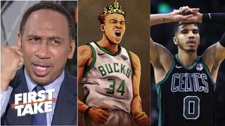 FIRST TAKE | NBA Playoff: Bucks vs Celtics - Stephen A. goes OFF on Giannis dominate, Tatum is DONE