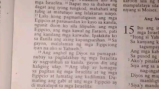 Pang Araw Araw na Talata.               Exodus 14:15-20