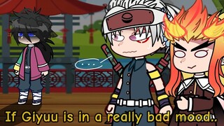 If Giyuu is in a really bad mood || Gacha Club || Demon Slayer ||