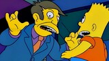 Spesial Halloween Simpsons, insiden burger manusia di Sekolah Dasar Springfield, setan kecil menyeba