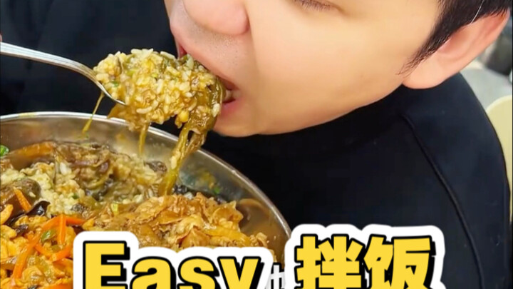 Easy bibimbap, so easy!