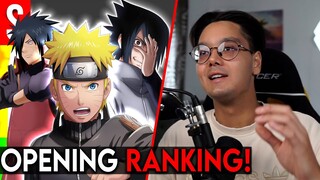 RAAFEYS NARUTO OPENING TIER LISTE