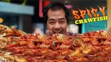 Salt and Pepper Shrimp AND Spicy Crawfish MUKBANG | KABSAT SAM