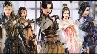 JX3 MMD Super handsome Gril Group