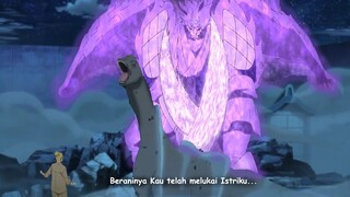 SASUKE MENGAMUK DENGAN SUSANO'O SAAT MELIHAT KONDISI SAKURA YANG DI LUKAI JIJI - BORUTO EPISODE 286