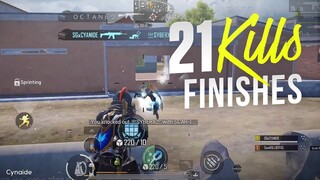 ERANGLE RUSH GAMEPLAY WITH 21 KILLS FT. @Youtube CYANIDE  | SKYLIGHTZ CONTENT CREATOR | BGMI