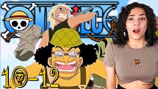 One Piece Anime episodes 10-12 Reaction | East Blue | SUB