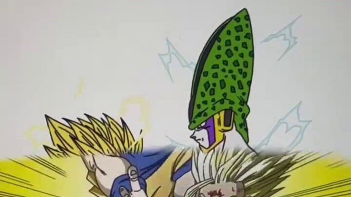 Restorasi gambar Dragon Ball AI (semua pertempuran Cell)