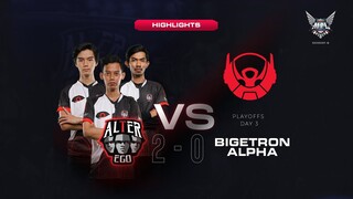 ALTER EGO HIGHLIGHTS FINAL LOWER BRACKET MPL S6 - PLAYOFFS DAY 3