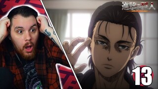 EREN'S PLAN BEGINS! - ATTACK ON TITAN SEASON 4 - Episode 13 REACTION + REVIEW