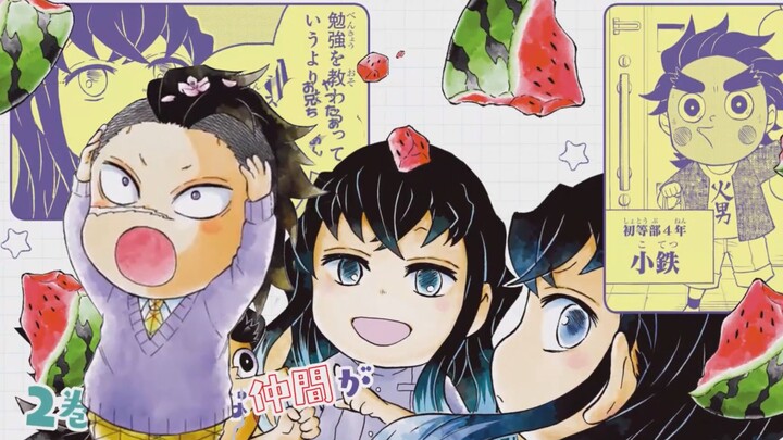 Xuanya can't tell the difference between the Tokito brothers! Demon Slayer Academy - Appendix Short 