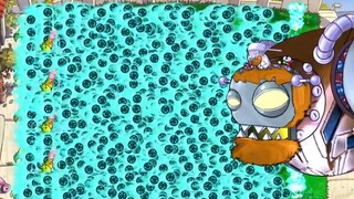 【PVZ杂交版】冰火喷泉子弹全反弹挑战戴夫僵王！