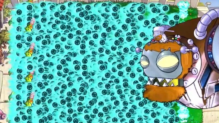 【PVZ杂交版】冰火喷泉子弹全反弹挑战戴夫僵王！