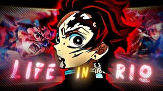 Demon Slayer Ep 5 - Life In Rio "DRAGON DANCE" 🔥 [Edit/AMV] 4K Quick !