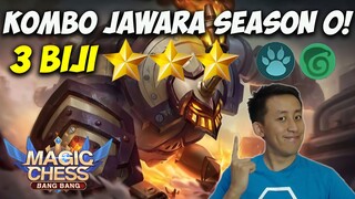 BELERICK + MIYA + AKAI ⭐⭐⭐TEST KOMBO JAWARA SEASON 0 DI META SEKARANG!! | Magic Chess Indonesia