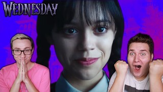 WEDNESDAY - NETFLIX TRAILER *REACTION* | SHE'S STABBING, SCARING & SERVING!