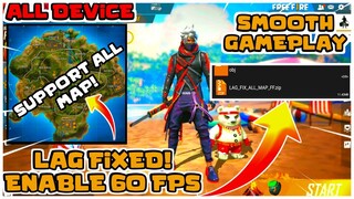 Free Fire Fix lag 1gb ram (1.49.0 update) Lag Fix Config Free Fire 60fps Data Config Fix lag All Map