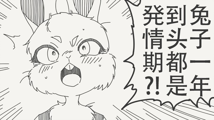 Huh?! Do rabbits stay in heat all year round?!