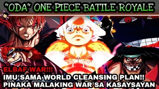 Oda One piece battle royale "Elbaf war" Pinakamalaking war sa kasaysayan | Imu sama world cleansing