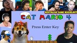 Reaksi Kesal Gamer Saat Bermain Game Cat Mario, BIKIN EMOSI!!! 😂 | Cat Mario Indonesia