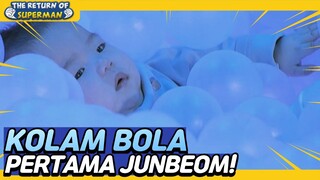 [IND/ENG] Junbeom mandi bola untuk pertama kali!! | The Return of Superman | KBS WORLD TV  230226