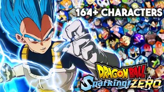 (NEW) ALL 164 CHARACTERS?! Dragon Ball Sparking Zero (PS5) FULL Roster Update PREDICTION