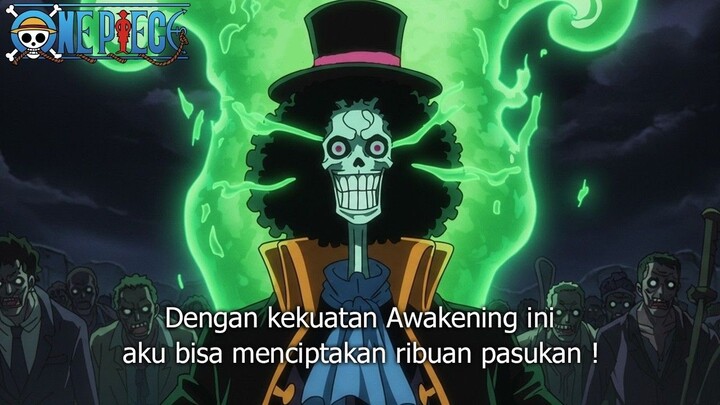 ONE PIECE TERBARU! AWAKENING BUAH IBLIS YOMI YOMI NO MI! BROOK BERHASIL MENCIPTK