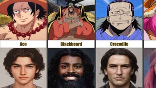 Real Life Version of One Piece Characters