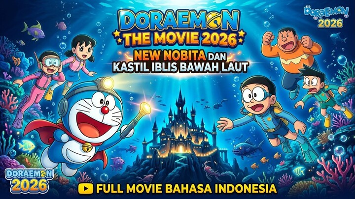 Doraemon the Movie New Nobita and the Castle of the Undersea Devil (2026) Subtitle Bahasa Indonesia