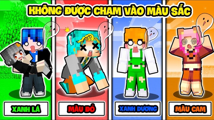 YABUN THỬ THÁCH 24 GIỜ CÙNG BỘ BA PHÁ HOẠI SINH TỒN KHÔNG THỂ CHẠM VÀO MÀU HERO TEAM TRONG MINECRAFT