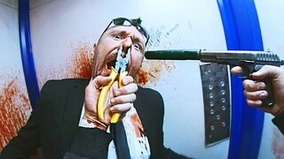 Man Made Cyborg Escapes A Facility And Starts Killing Everyone In His Path