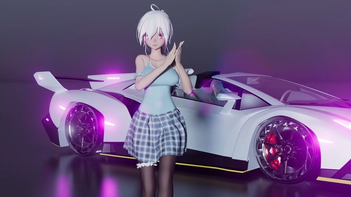 [Anime][Vocaloid]C4D Creation: Haku Dancing