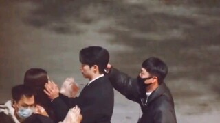 Wang Hedi and Bai Lu quarreled with each other with their hands on each other's faces out of love, w