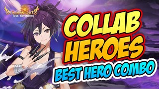 HELLS PARADISE & SHANGRILA COLLAB BEST PVE HEROES SPREADSHEET | SEVEN KNIGHTS IDLE