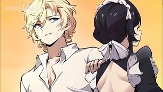 The young master just lets the maid pursue her own happiness #comic #comic commentary #second dimens