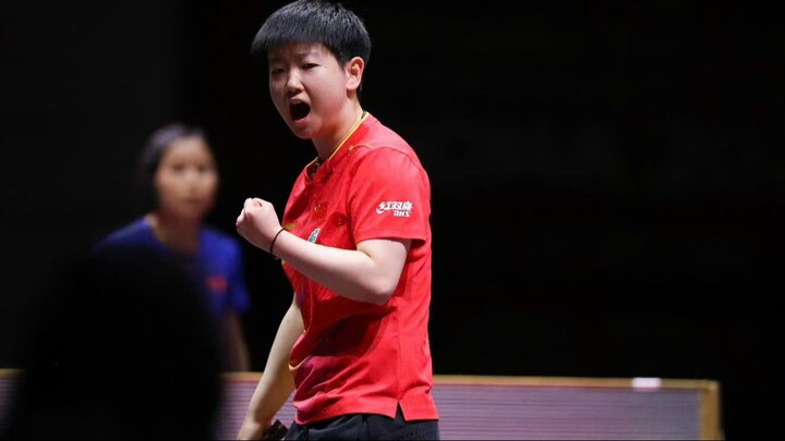 SUNYINGSHA-PYON SONG GYONG-ITTF World Table Tennis Championships Finals Doha 202