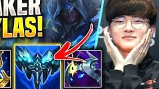 T1 FAKER SYLAS VS TALON, LUYỆN TẬP XIỀNG XÍCH QUÁI VẬT CHO PLAYOFF (LMHT)12.15