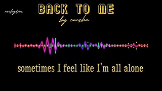 back to me cueshe lyrics