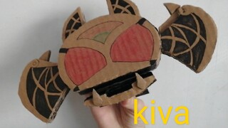 Kiva on the ground! Make a Kamen Rider Kiva belt with cardboard