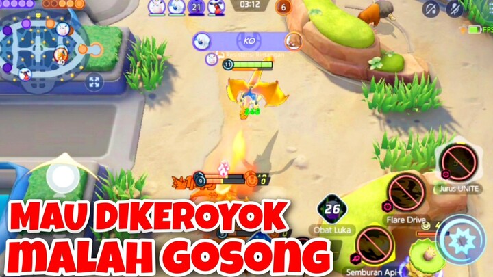 AUTO GOSONG SEMUA DIBAKAR CHARIZARD