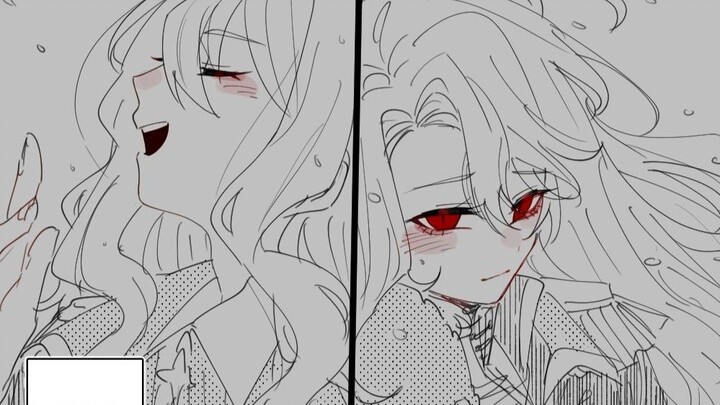 [边狱巴士 熟肉 漫画]桑＆堂 “从一开始，渴望那独属于我的爱...”
