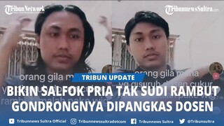 Rela Pakai Wig ke Kampus, Akal Mahasiswa di Surabaya yang Tak Sudi Rambut Gondrongnya Dipangkas